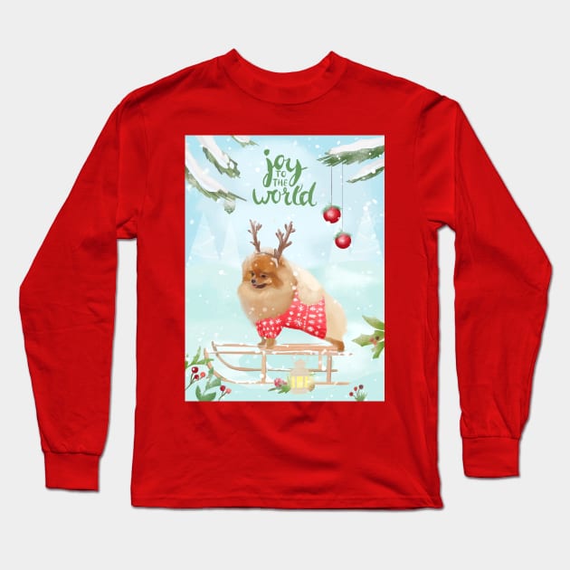 Joy to the World Long Sleeve T-Shirt by Petras